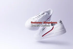 white adidas low-top sneakers