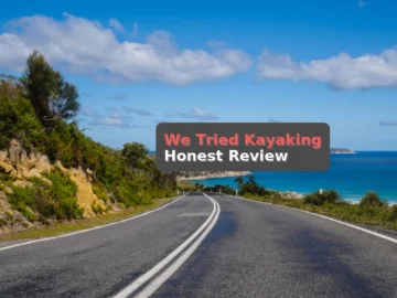 curved road near cliff